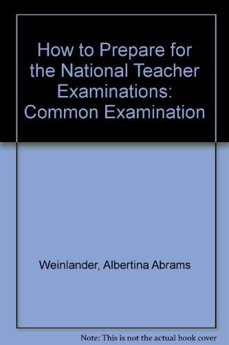 How to prepare for the National teacher examinations,Used