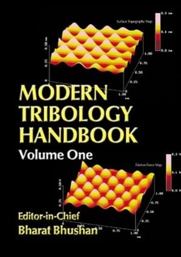 Modern Tribology Handbook, Two Volume Set,Used