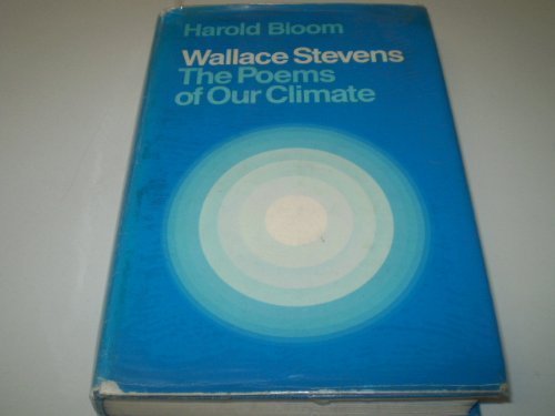 Wallace Stevens: The poems of our climate,Used