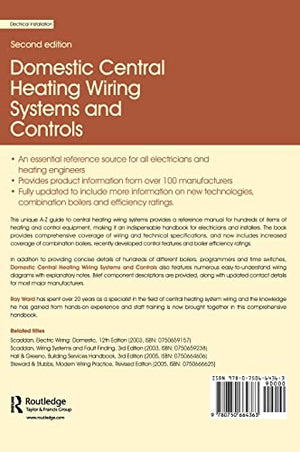 Domestic Central Heating Wiring Systems and Controls,Used