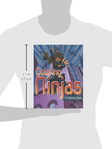 Coloring Ninjas (A Coloring Book),Used