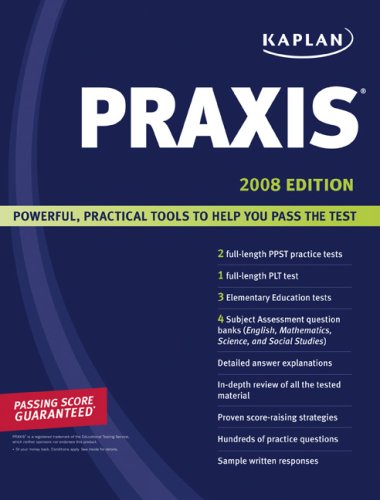Kaplan PRAXIS 2008,Used