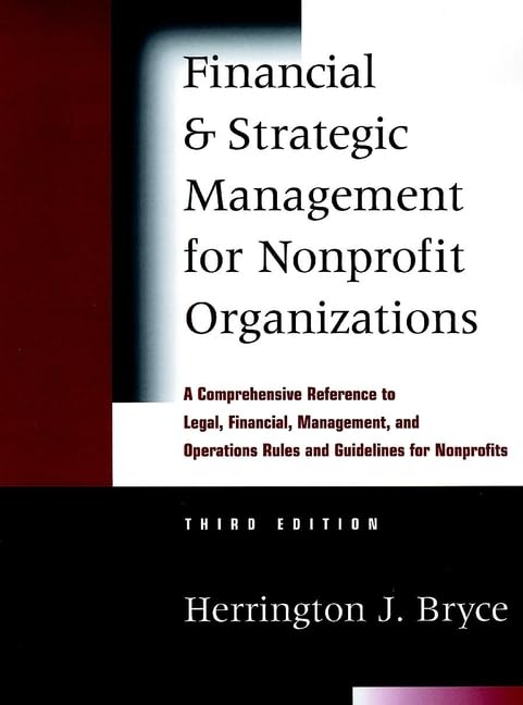 Financial & Strategic Management for Nonprofit Organizations,Used