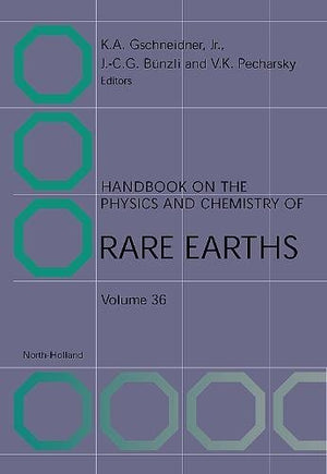 Handbook On The Physics And Chemistry Of Rare Earths (Volume 36),Used