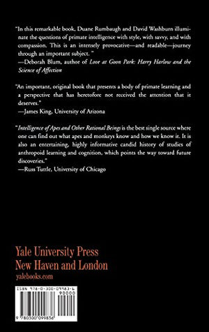Intelligence Of Apes And Other Rational Beings