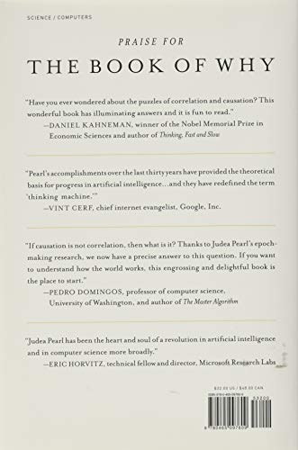 The Book of Why: The New Science of Cause and Effect,New