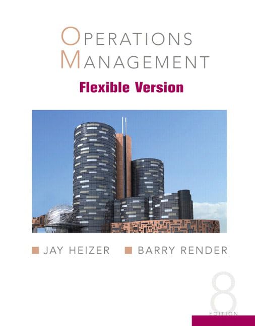 Operations Management, Flexible Version,Used