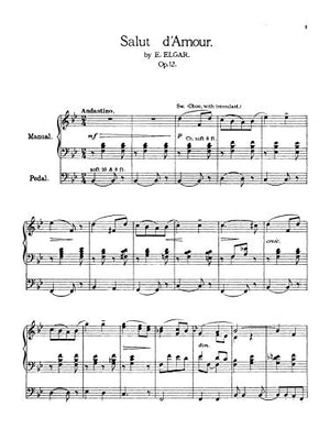 Album of Twenty Popular Pieces for Organ (Nineteenthcentury music, mostly transcriptions, with a few original organ composition,Used