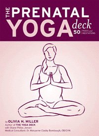 The Prenatal Yoga Deck: 50 Poses and Meditations,Used