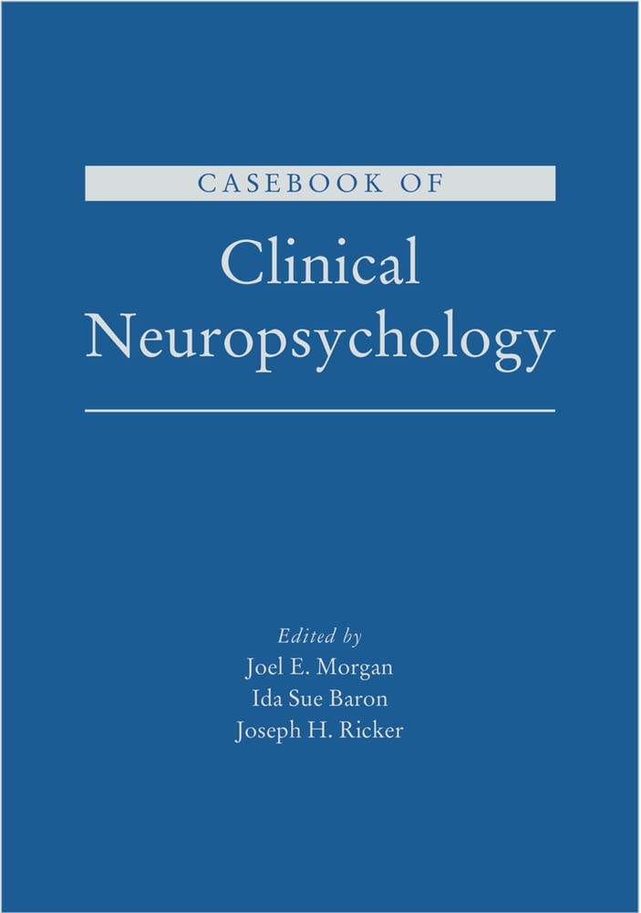 Casebook of Clinical Neuropsychology,Used