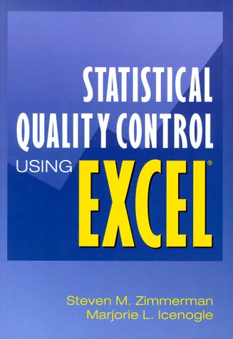 Statistical Quality Control Using Excel with 3.5 Disk,Used