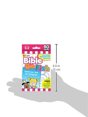 Bible Go Fish Christian 50Count Game Cards (I'M Learning The Bible Flash Cards)