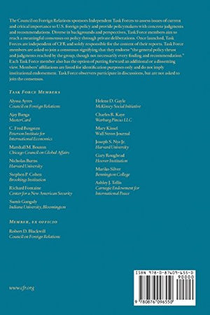 Working With a Rising India: A Joint Venture for the New Century (Task Force Reports),Used