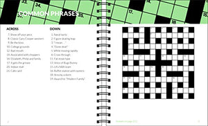 Brain Games  Crosswords Large Print (Green),Used