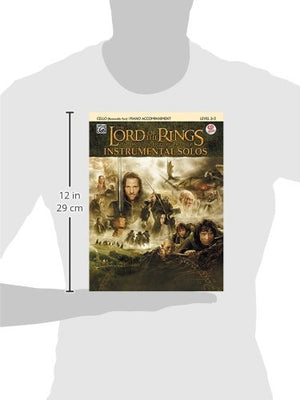 The Lord Of The Rings Instrumental Solos For Strings: Cello (With Piano Acc.), Book & Cd (Pop Instrumental Solo Series),Used