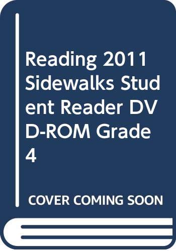 Reading 2011 Sidewalks Student Reader DVDROM Grade 4,Used