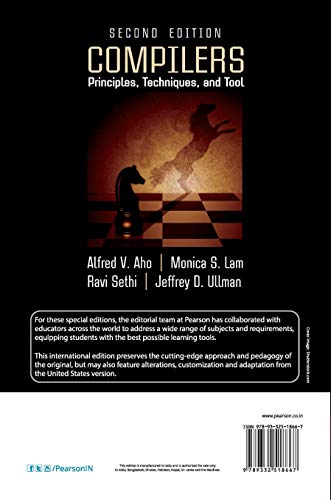 Compilers: Principles, Techniques, and Tools 2nd By Alfred V. Aho (International Economy Edition),Used