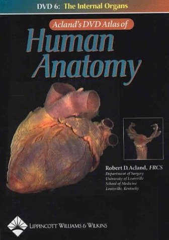 Acland's Dvd Atlas Of Human Anatomy: The Internal Organs,Used