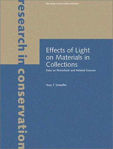 Effects of Light on Materials in Collections: Data on Photoflash and Related Sources (Research in Conservation),Used