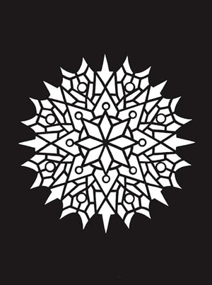 Dover Easy Kaleidoscope Stained Glass Coloring Book (Dover Little Activity Books: Art & Desig),Used