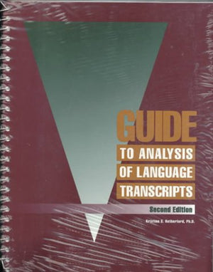 Guide to Analysis of Language Transcripts,Used
