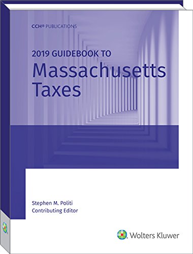 2019 Guidebook to Massachusetts Taxes,Used