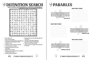 Bible Power Puzzles: 500 ScriptureInspired GamesLearn the Word of God Through the Power of Puzzles! (Large Print),New