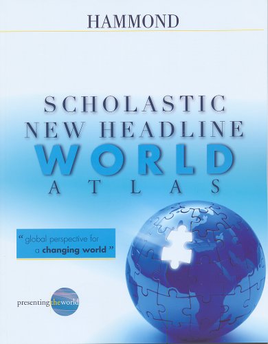 Hammond, Scholastic New Headline World Atlas,Used