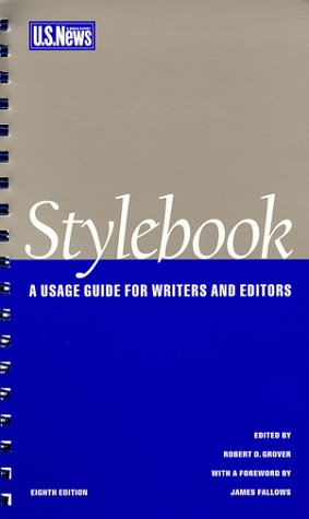 U.S. News & World Report Stylebook for Writers and Editors,Used