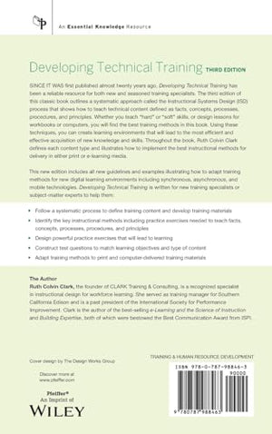 Developing Technical Training: A Structured Approach for Developing Classroom and Computerbased Instructional Materials,Used