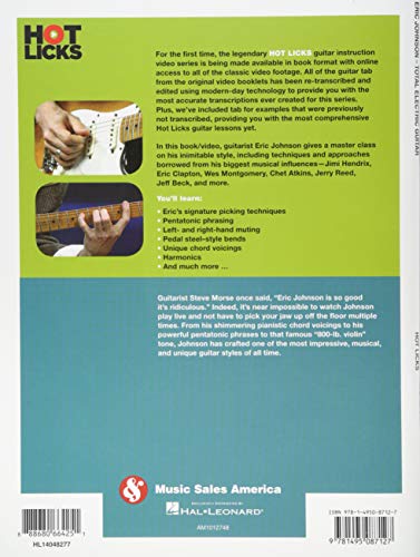 Eric Johnson  Total Electric Guitar: From the Classic Hot Licks Video Series,New