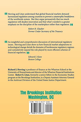Financial Regulation in the Global Economy (Integrating National Economies: Promise & Pitfalls),Used