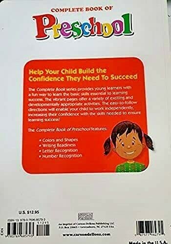 Complete Book of Preschool,Used