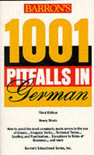 Barron's 1001 Pitfalls in German Third Edition (1001 Pitfalls Series) (German Edition),Used