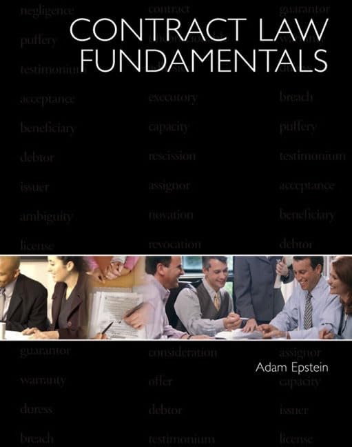 Contract Law Fundamentals,New
