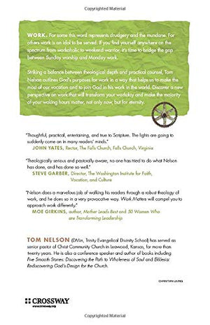 Work Matters: Connecting Sunday Worship to Monday Work,Used