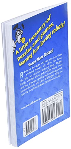 Robots Activity Book (Dover Little Activity Books: Fantasy),Used