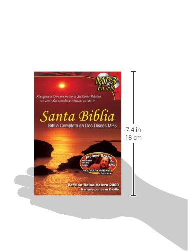 Santa Biblia ReinaValera 2000 Antiguos y Nuevos TestamentosCompleta en Dos Discos MP3PLUS Free Spanish DVD El Fenmeno de La,Used