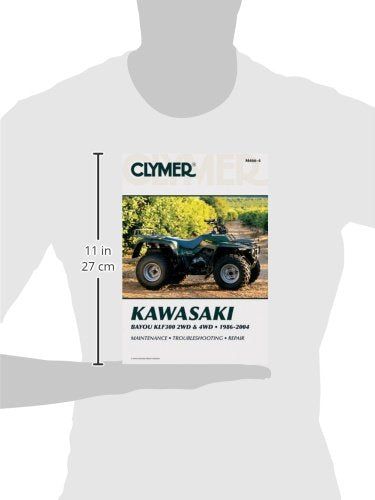 Kawasaki Bayou KLF300 2WD & 4WD (CLYMER MANUALS),Used