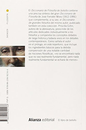 Diccionario de Filosofa de bolsillo (Spanish Edition),Used