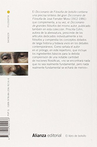 Diccionario de Filosofa de bolsillo (Spanish Edition),Used