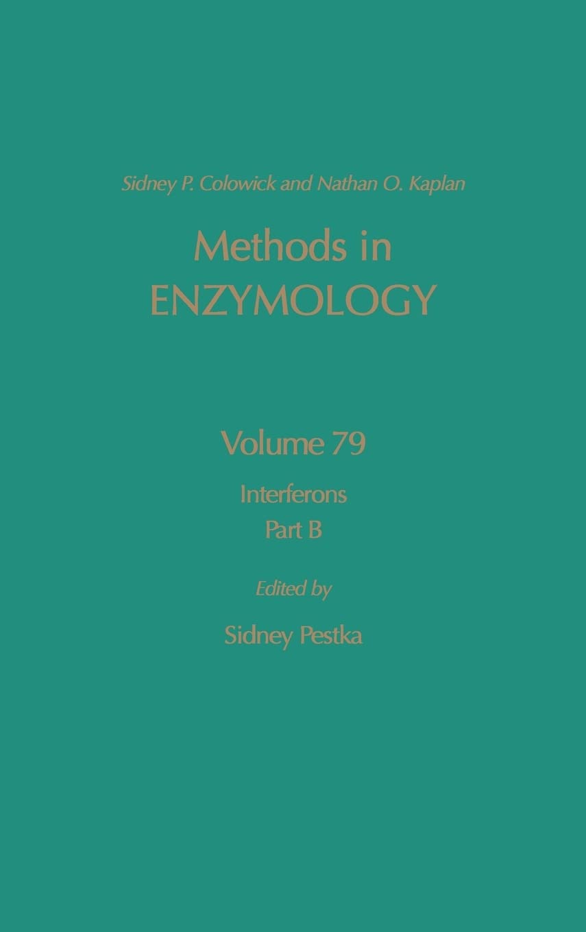 Interferons, Part B (Volume 79) (Methods in Enzymology, Volume 79),Used