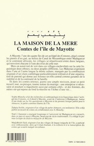 La maison de la mre: Contes de l'le de Mayotte,Used
