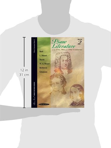 Piano Literature of the 17th, 18th and 19th Centuries, Book 2 (Frances Clark Library for Piano Students),Used