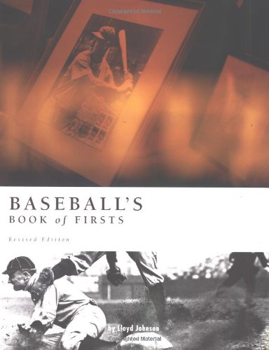 Baseball's Book of Firsts,Used