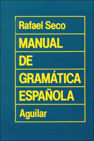 Manual de gramtica espaola,Used