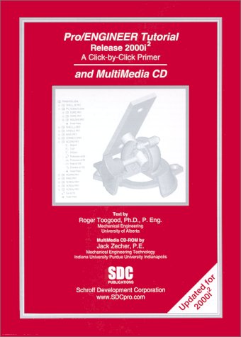 Pro/ENGINEER Tutorial (Release 2000i2) & MultiMedia CD,Used