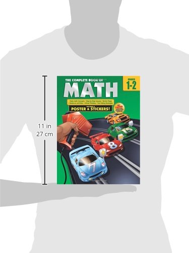 American Education Publishing Complete Book of Math, Grades 1-2, Model 0769685609