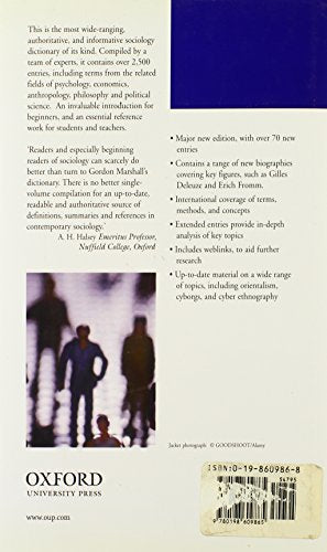 A Dictionary of Sociology,Used