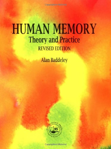 Human Memory: Theory and Practice, Revised Edition,Used